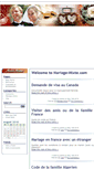Mobile Screenshot of mariage-mixte.com
